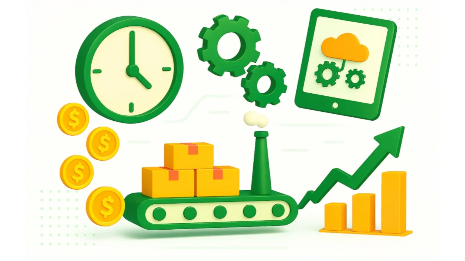 Cómo ganar tiempo y reducir pérdidas en tu proceso productivo